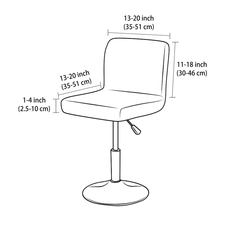 Housse de tabouret de Bar en J - Home Bar Lounge avis et prix